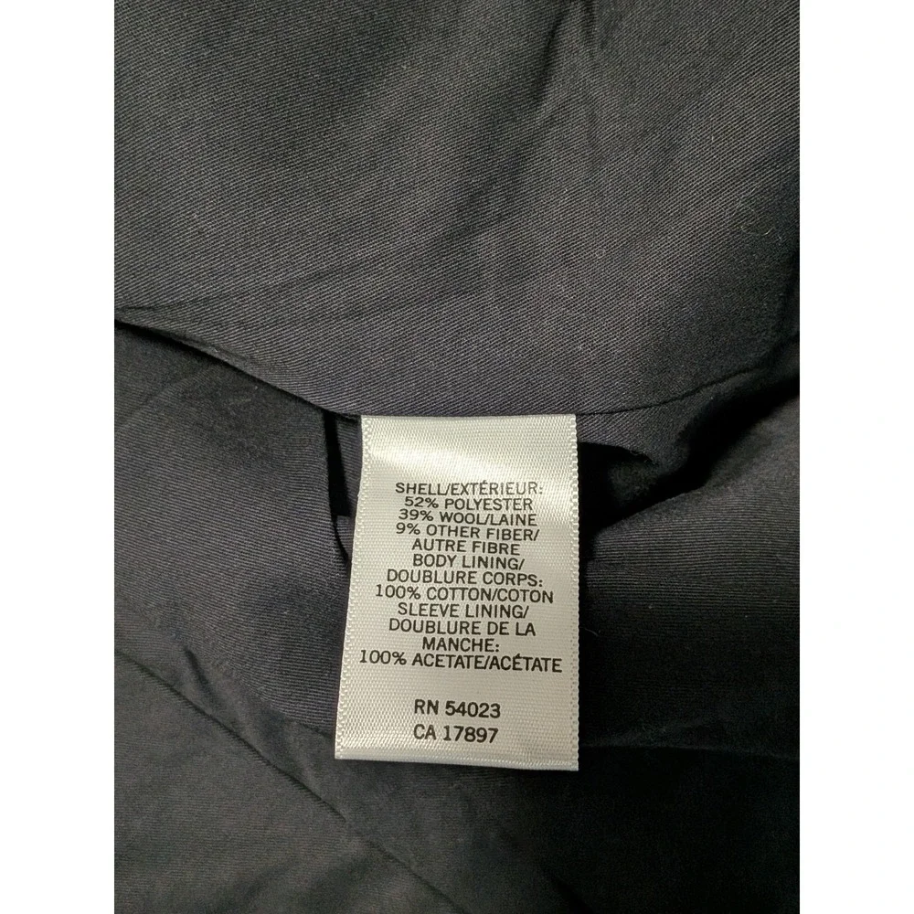 Banana Republic Men's Gray Wool Blend Military Epaulette Jacket Blazer Size 40R